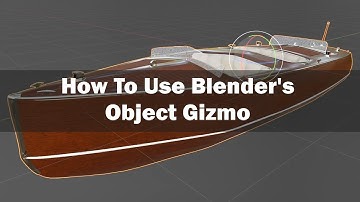 How To Use the Object Gizmo in Blender