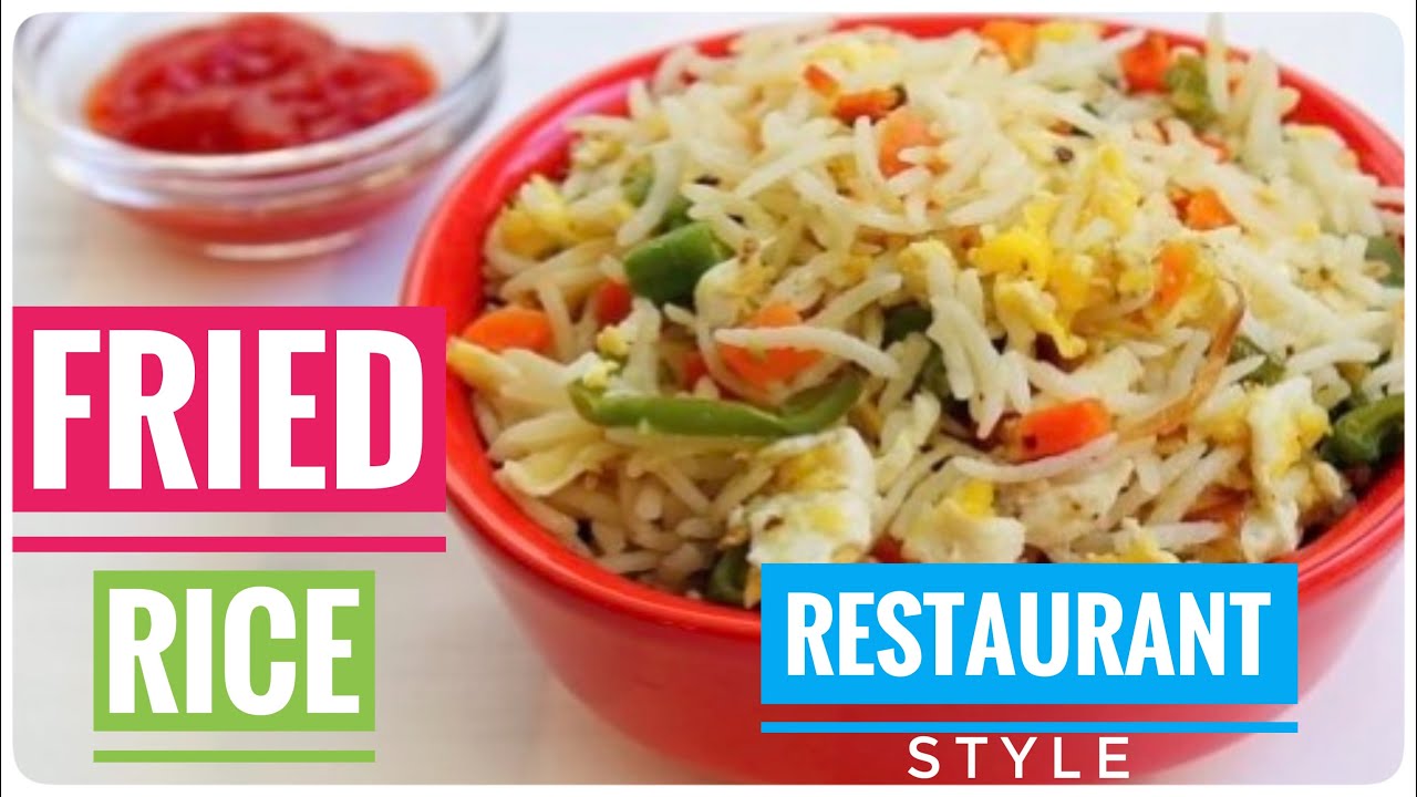 How to make Easy Friedrice Malayalam Restaurant style Egg Fried Rice