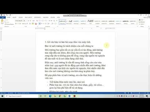 Video TIN HỌC LỚP 3 - CĐ3. Bài 8. Thực hành: bổ sung một số... - YouTube