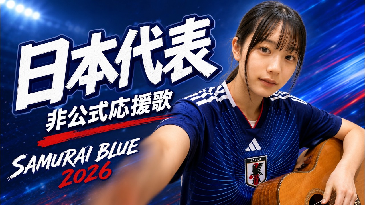FIFAワールドカップ2026 日本代表 非公式応援歌｜蒼の向こうへ / 白音