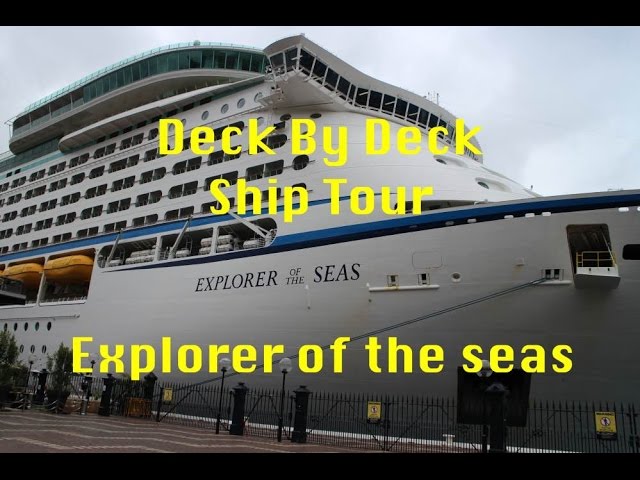 Royal Caribbean - Explorer of the Seas - Ship Tour - Deck by Deck