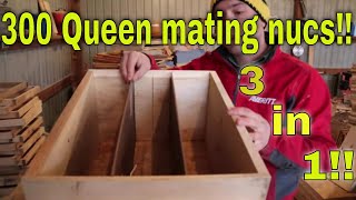 🔵3 way queen mating boxes! BIG spring expansion-gearing up for a busy spring!!!!