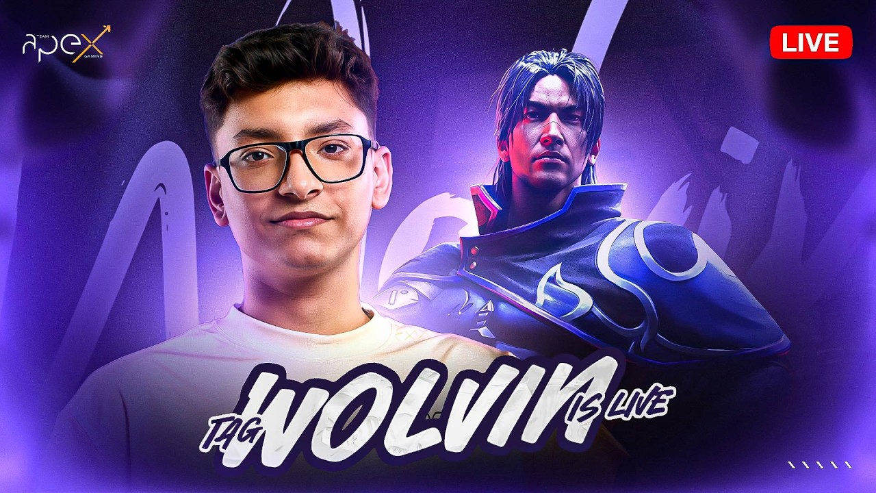 Rank Live with TAG WOLVIN || @Team.ApexGaming