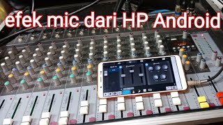 Cara buat efek mic dari HP pada amplifier atau mixer audio screenshot 1