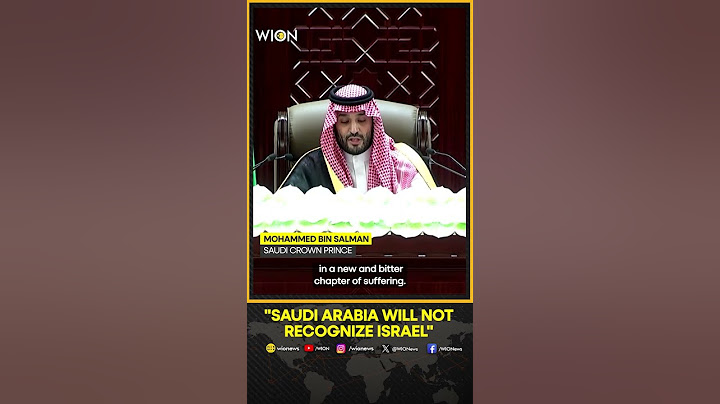 Saudi Arabia will not recognize Israel without a Palestinian state, says Crown Prince | WION Shorts