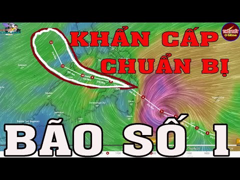 Bão Số 1 2020 - VIỆT NAM CHUẨN BỊ CÓ BÃO SỐ 1 - CƠN BÃO ĐẦU TIÊN NĂM 2022 - XÁC ĐỊNH VỊ TRÍ || THỜI TIẾT ONLINE