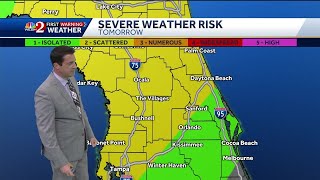 Impact Day Thursday: Strong to severe weather possible in Central Florida