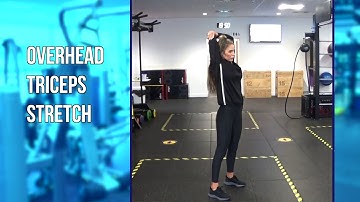 Cool Down - Static Stretch - Overhead Tricep Stretch