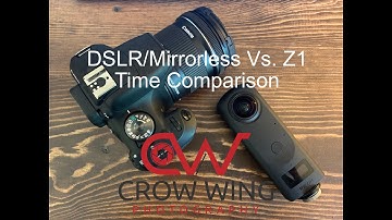 Mirrorless/DSLR vs. Theta Z1 360 Post Production Time Comparison
