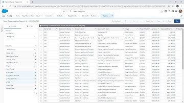 Remove all report columns with a single click in the Lightning report builder!