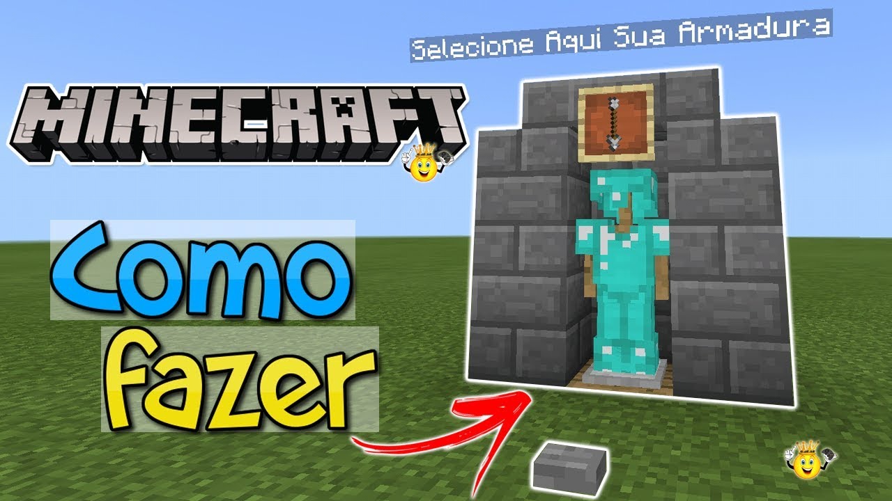 ⭐️Como fazer Plantação Automática Minecraft PE/PC/PS4/Xbox 