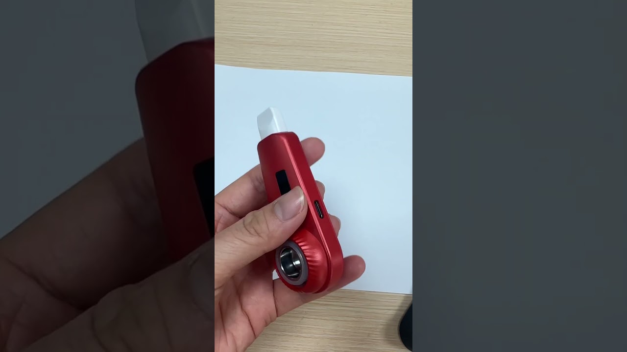 portable cannabis dab pod dabs vape with screen, 1.8V to 3.5V adjusted voltage wholesale wax vapor