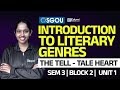 SGOU | SEM 3 |BA English |Introduction To Literary Genres | Block 4 | Unit 1|“The Tell- Tale Heart|