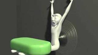 Complete body acting, yawn