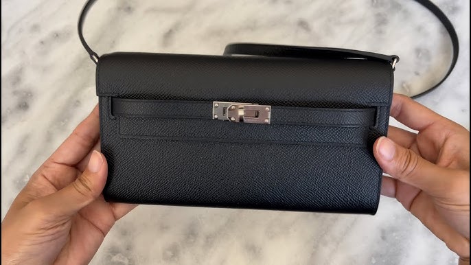 HERMES KELLY WALLET TO GO (WALLET ON CHAIN / WOC) UNBOXING 🧡 REVIEW