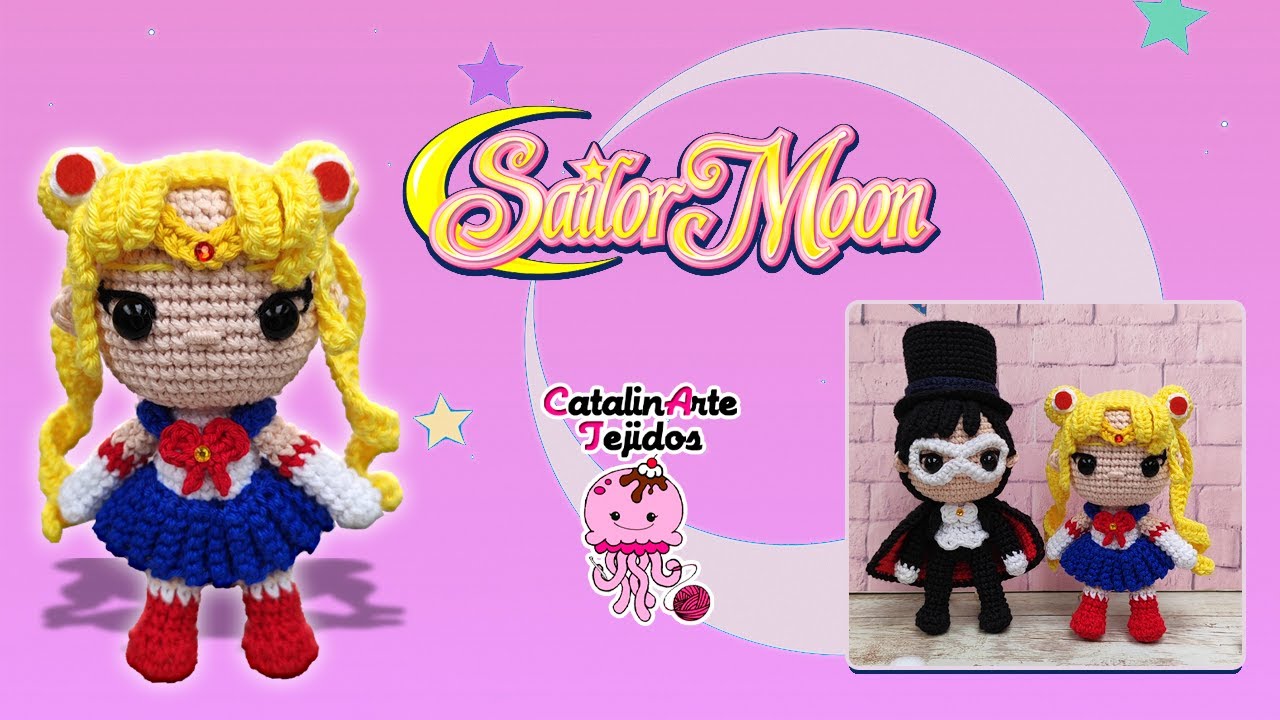 Sailor moon chibi amigurumi | CatalinArte Tejidos
