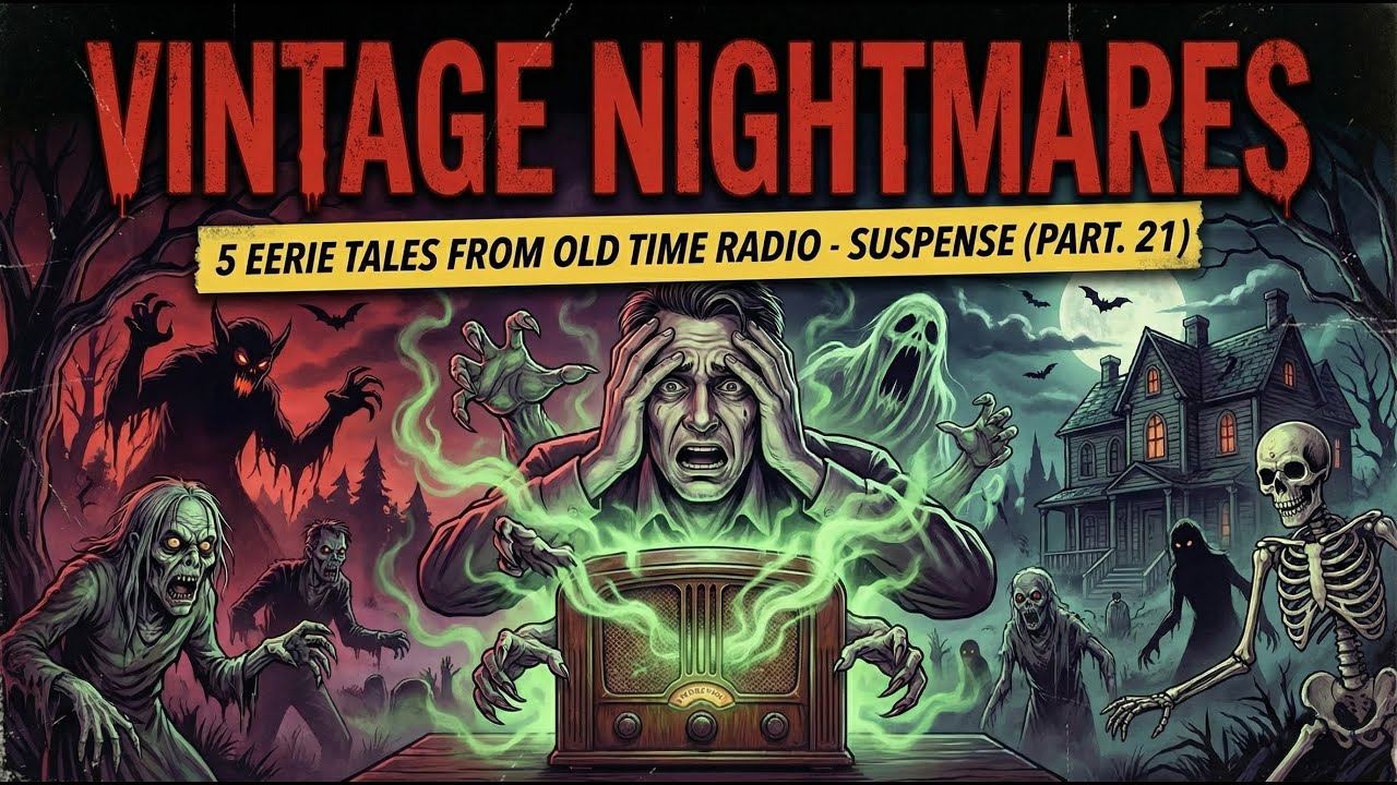 Vintage Nightmares: 5 Eerie Tales from Old Time Radio - Suspense (Part. 21)