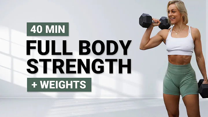 40 MIN FULL BODY STRENGTH WORKOUT | Compound Exerc...
