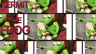 Master Replicas presents this charismatic character from the muppets; Kermit the frog Photo Puppet.