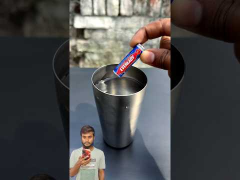 Battery and tomato magic experiment 🔥😱| #experiment #funny #diy #fyp ##shorts