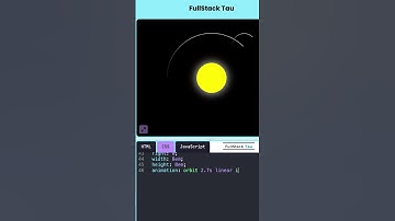 SolarSystem CSS Animation #webdevelopment #cssanimation