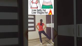 Lose Belly Fat Fast At Home #shorts #shortvideo #losebellyfat #losethighfat