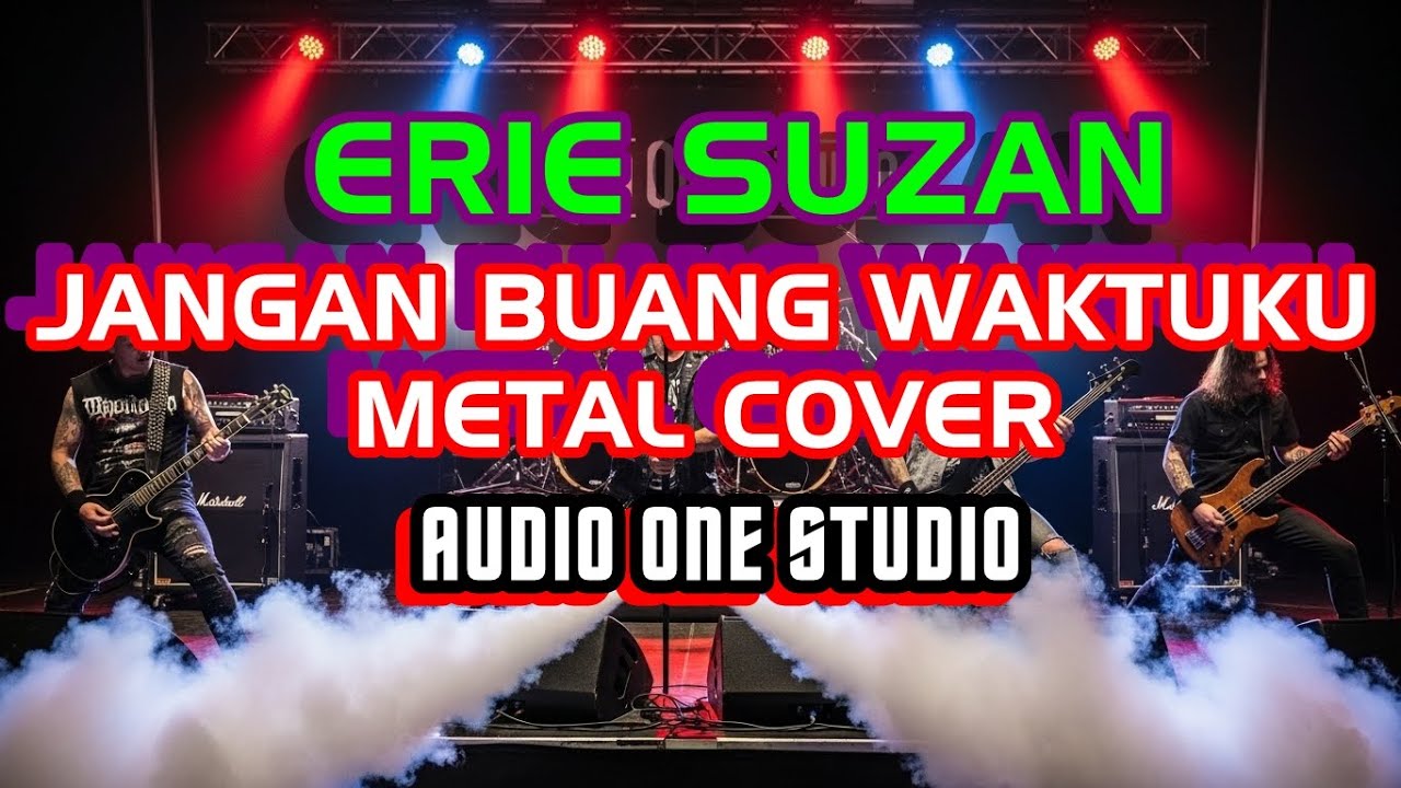 JANGAN BUANG WAKTUKU - Erie Suzan (AI Metal Cover) | RE-Mixed & Mastered by Audio One studio