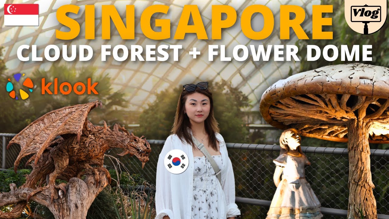 🇸🇬 Singapore Cloud Forest, Flower Dome & Gardens by The Bay Garden Rhapsody (Mid Autumn Festival)