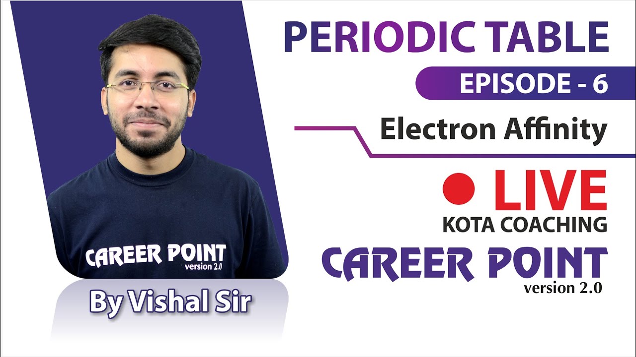 Easy Trick For Electron Affinity Periodic Table For Neet