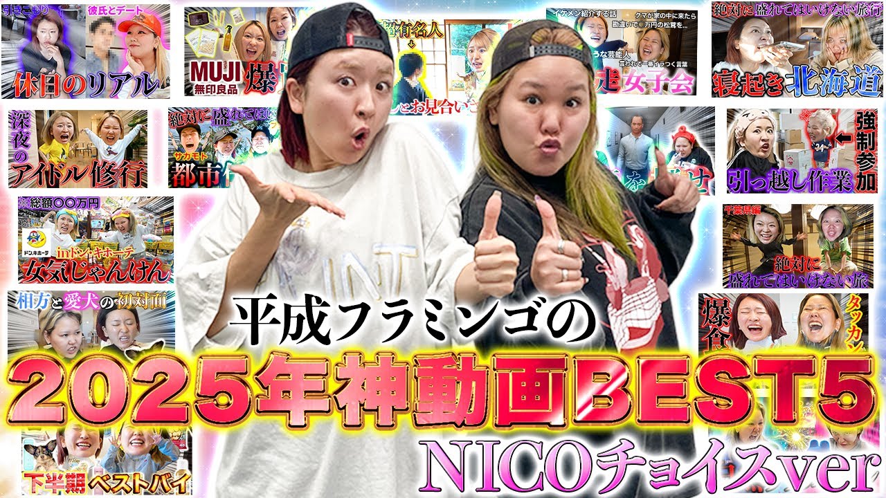 【2025総集編】平成フラミンゴにこのおすすめ動画BEST5