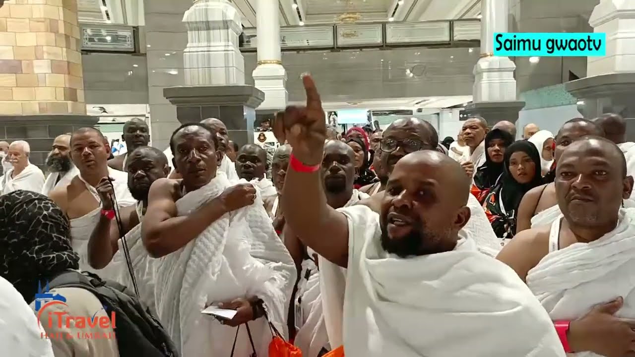 MSHUHUDIE JAFAR MZEE WA MTI MKUU ALIPOWAONGOZA MAHUJAJI IBADA YA UMRA KWA UBORA KABISA JUN 7 2024.