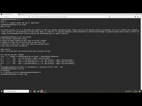 Privilege Escalation - Insecure path - using Crontab