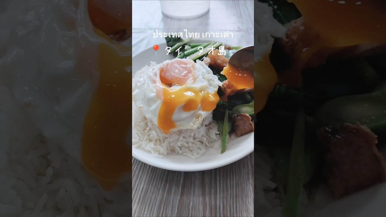 大好きなタイ料理（カナームークロップ）