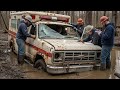 FULL Restoration of an Abandoned Ambulance Sunk in a Swamp | Forgotten for Decades