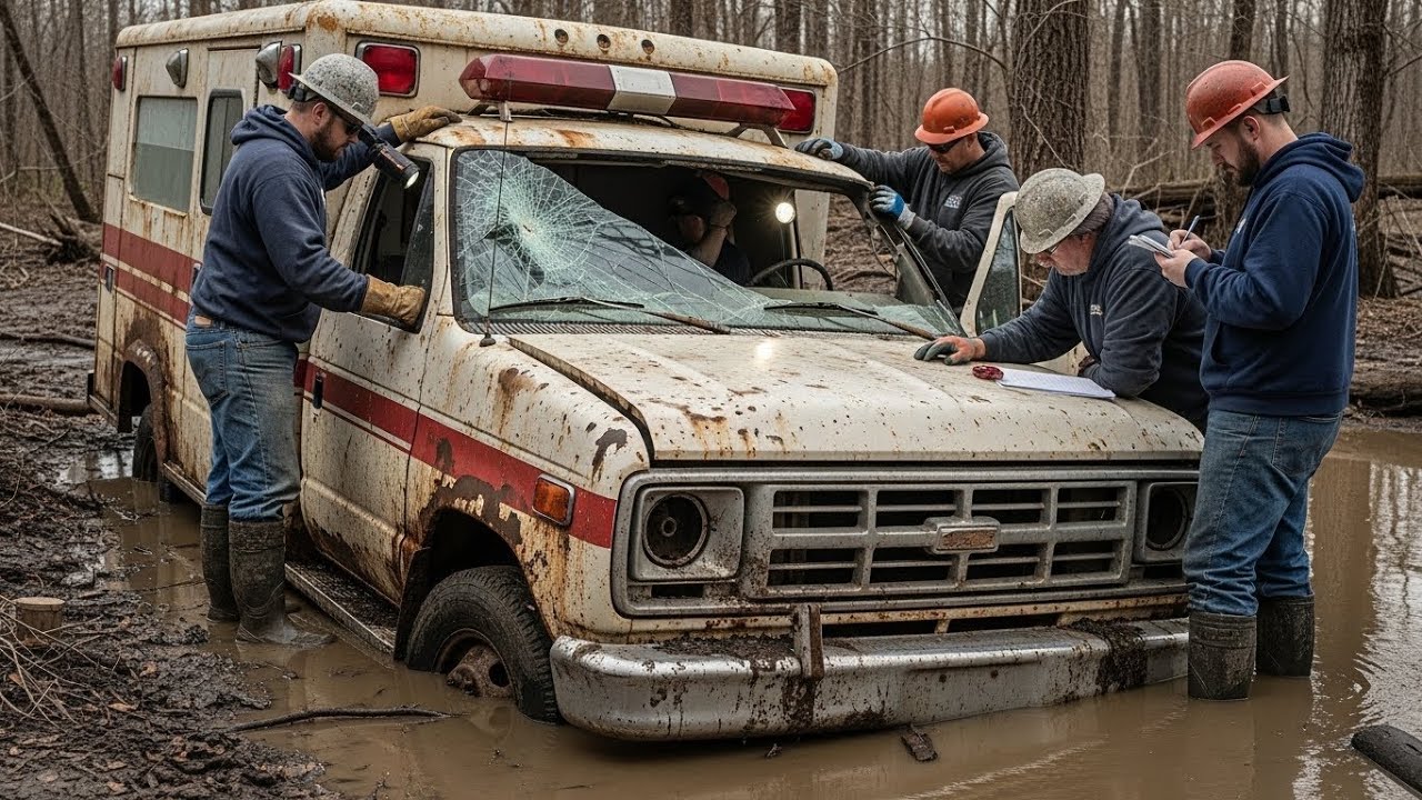 FULL Restoration of an Abandoned Ambulance Sunk in a Swamp | Forgotten for Decades