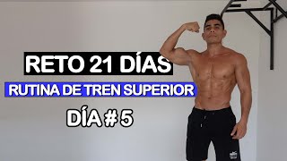 21-Day Exercise Challenge - Upper Body Routine (15 Minutes) Day 5 screenshot 5