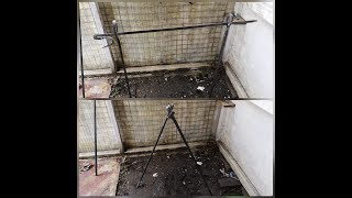 Blacksmith - Forging a campfire cooking tripod