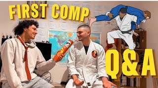 Kai talks on first BJJ comp experience