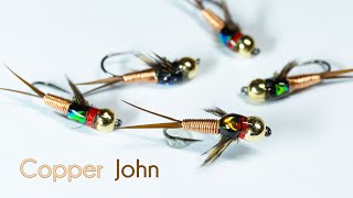 Copper John - Flashy And Heavy And Fun To Tie - Mcfly Angler Nymph Fly Tying Tutorial.