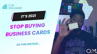 Modern Networking | Stop Buying Business Cards, Do This Instead...