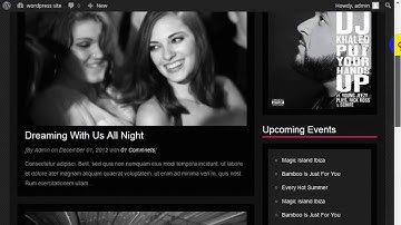 WordPress Theme Development Part 7 HTML to WordPress   YouTube