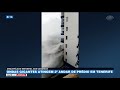 Ondas gigantes atingem prédio na Espanha