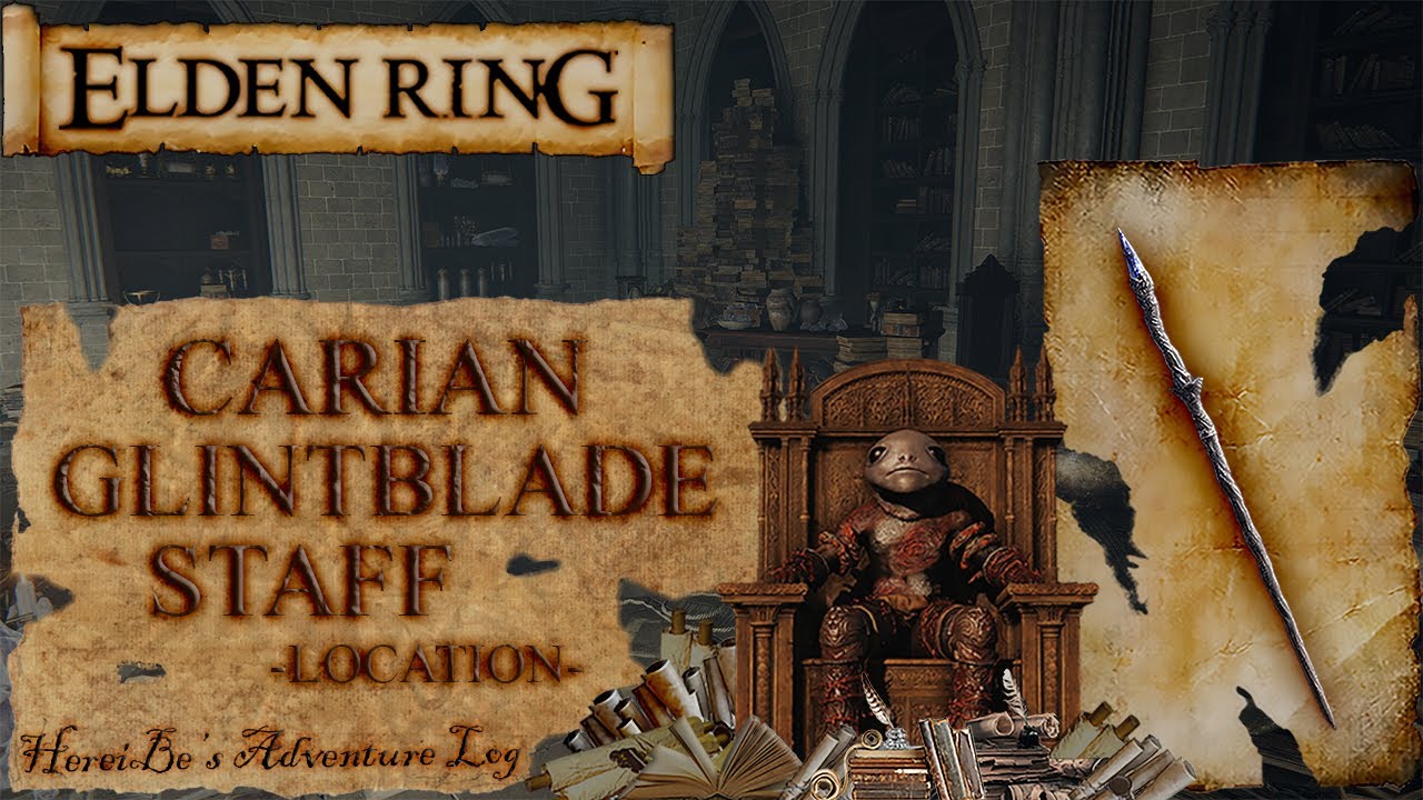 Carian Glintblade Staff Location Elden Ring YouTube
