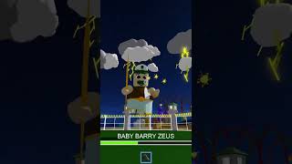 BABY BARRY ZEUS IS ACTUALLY SCARRY? #gaming #roblox #games