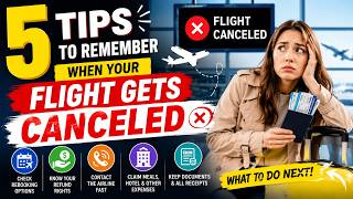 5 Tips to Remember When Your Flight Gets Canceled What to Do Next
