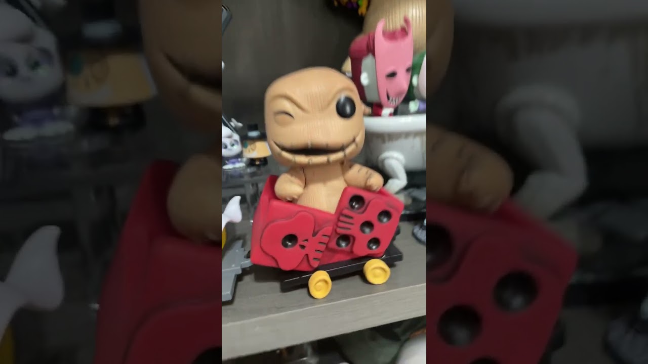 Nightmare Before Christmas Funko Pop Train Set! Almost got the whole set! 