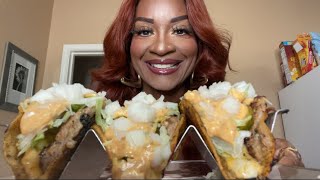 VLOG: HOMEMADE BIG MAC TACOS! LOVE ISLAND + MY GARDEN UPDATE!