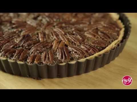 Chocolate Bourbon Pecan Tart