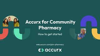 Community Pharmacy: Sign Up and Login to Accurx Web