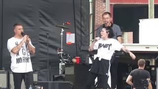 Cold War Kids Complete Bishop Briggs duet SO TIED UP @Radio 104.5 Summer Block Party Philly 8-12-18